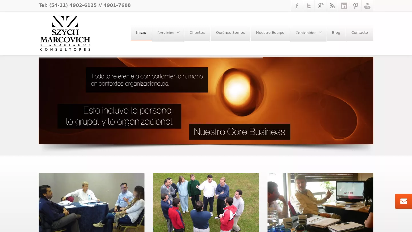 SM Consultores: puesta al día de un sitio de consultoría